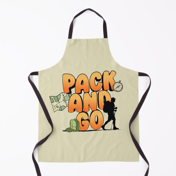 Item preview, Pack And Go - backpacker traveler graphics designed and sold by CypisDesign.
