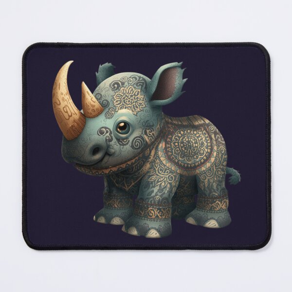 Item preview, Baby tribal rhinoceros designed and sold by Guiarte SMS.