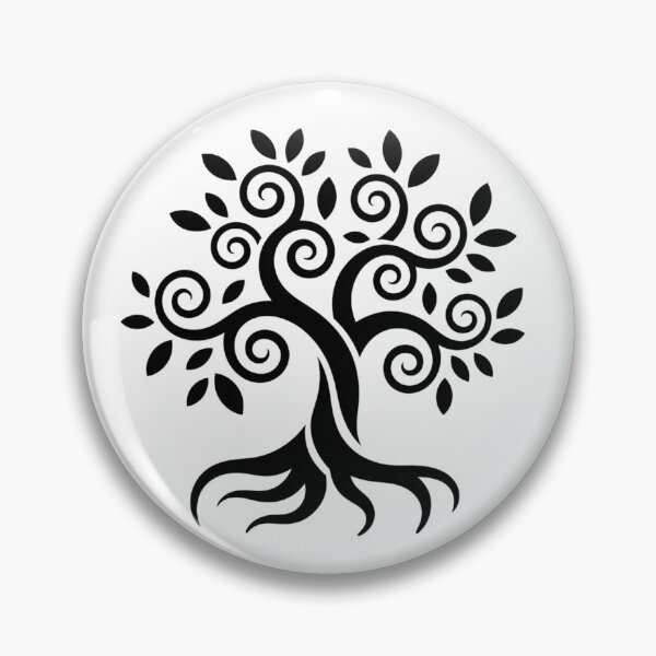 Item preview, Tribal Tree of Life Minimalist Nature Spiritual Roots Design designed and sold by ArcticFoxStudio.