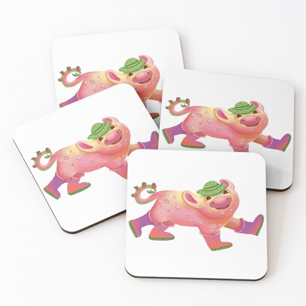 Item preview, Tomato Cow Garden Club Character designed and sold by FaliushART.