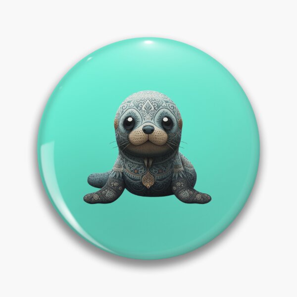 Item preview, baby seal designed and sold by Guiarte SMS.