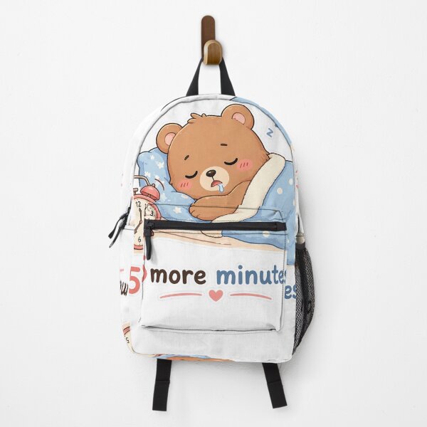 Item preview, Sleeping Bear Alarm Five More Minutes Mood designed and sold by Sadia Jannat.