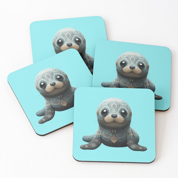 Item preview, baby seal designed and sold by Guiarte SMS.