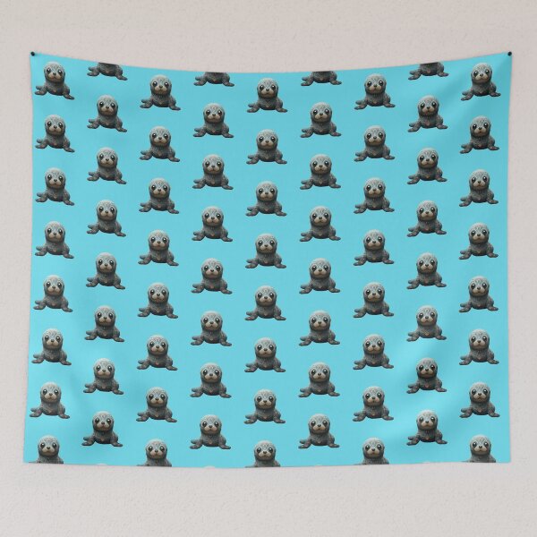 Item preview, baby seal designed and sold by Guiarte SMS.