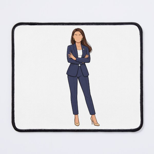 Item preview, Alexandria Ocasio-Cortez AOC Minimalist Illustration designed and sold by Owcomm.