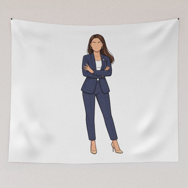 Item preview, Alexandria Ocasio-Cortez AOC Minimalist Illustration designed and sold by Owcomm.