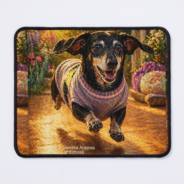 Item preview, Sarita Running in Golden Joy designed and sold by Art7Dimension.