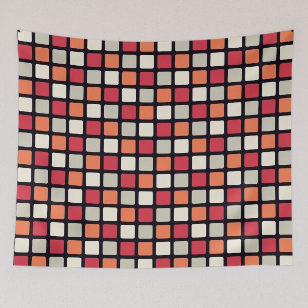 Item preview, Multicolor mosaic seamless pattern designed and sold by Mint + Midnight.