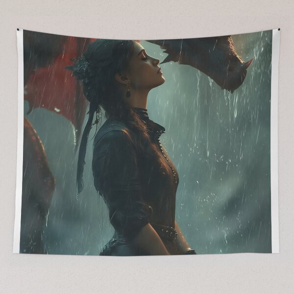 Item preview, Crimson Oath Beneath the Storm designed and sold by oanaunciuleanu.