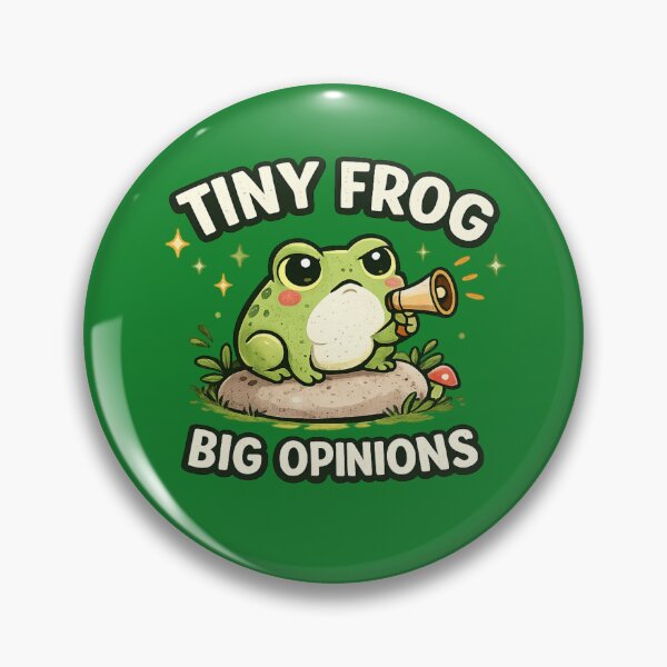 Artikelvorschau, Kleiner Frosch, große Meinung – Lustiges Frosch-Meme, süßes Introvertierten-Shirt entworfen und verkauft von dreameroriginal.