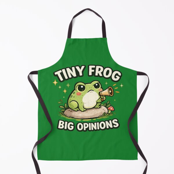 Item preview, Tiny Frog Big Opinions – Funny Frog Meme Cute Introvert Shirt designed and sold by dreameroriginal.