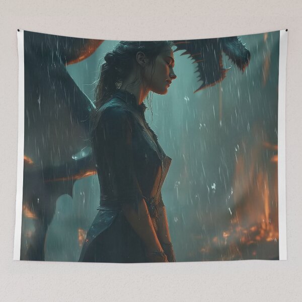Item preview, Crimson Oath Beneath the Storm designed and sold by oanaunciuleanu.
