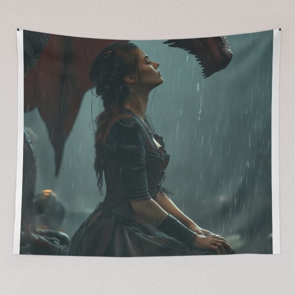 Item preview, Crimson Oath Beneath the Storm designed and sold by oanaunciuleanu.