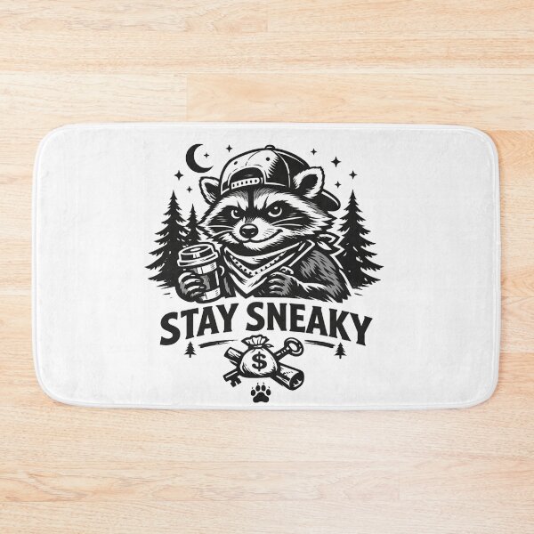Item preview, Stay Sneaky Raccoon Bandit Coffee Lover designed and sold by Owcomm.