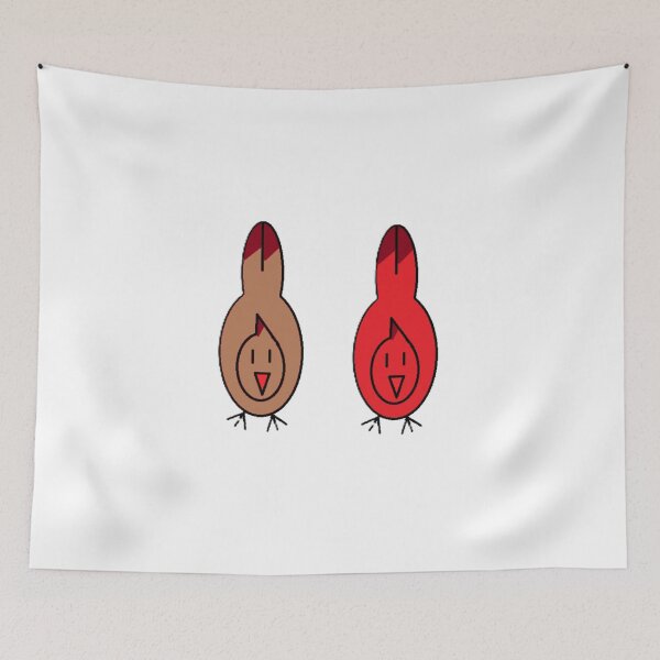 Item preview, Fun Cardinal Pair designed and sold by Fowl-Inc.