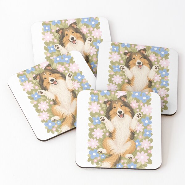 Item preview, Rough Collie Dog Illustration | Majestic and Loyal Rough Collie Art designed and sold by GoodyPaws.