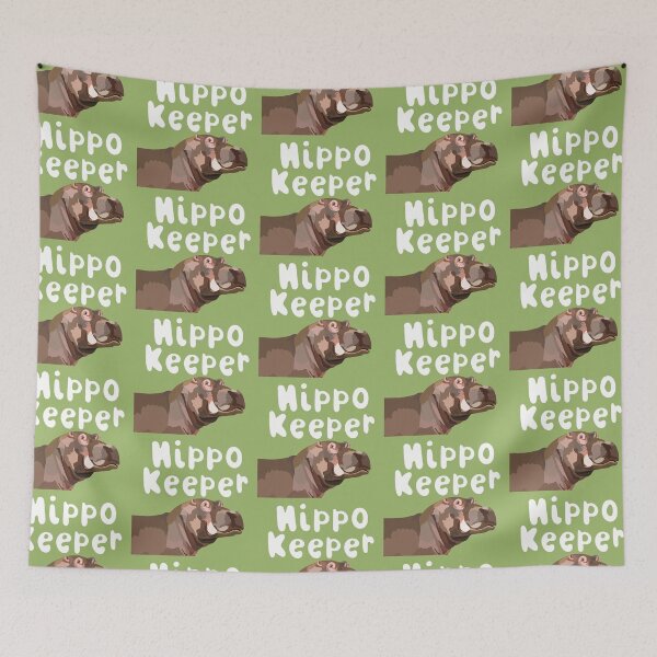 Item preview, Hippo keeper designed and sold by PrettylittlepastelUk.