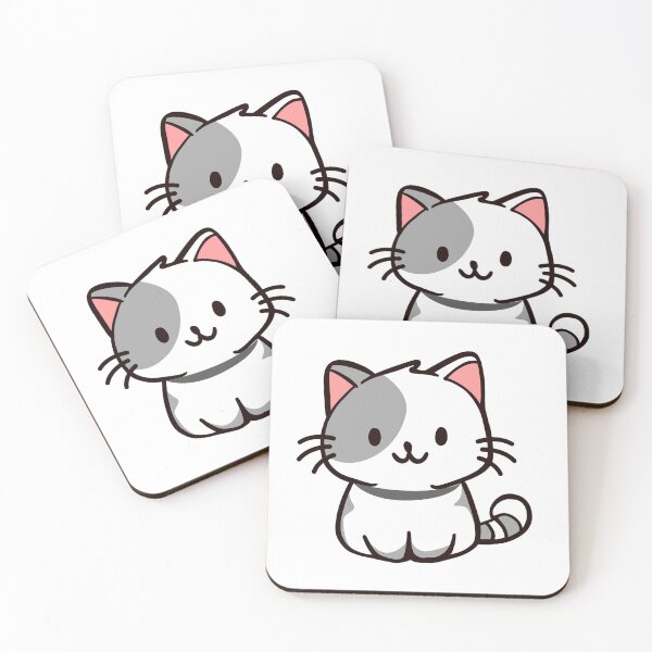 Item preview, cat grey designed and sold by vloxy.