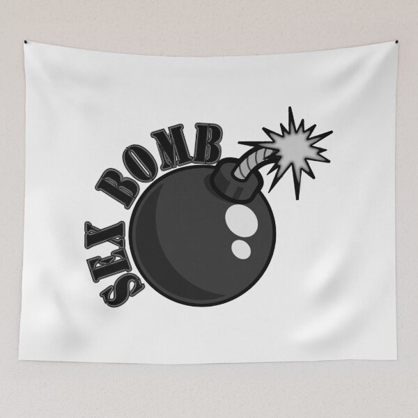 Item preview, Sex Bomb Explosive Design – Bold Retro Adult Humor Graphic designed and sold by NewManiaGifts.
