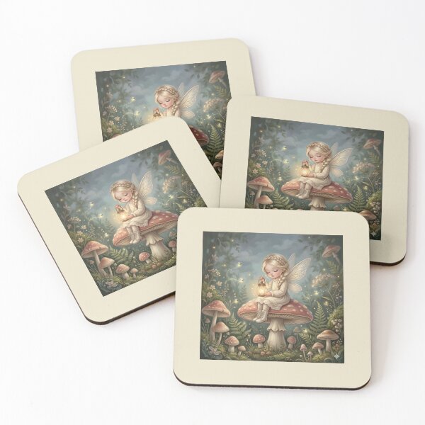Item preview, The Lantern Fairy in the Magic Forest. designed and sold by JoyNest = "The nest of joy".