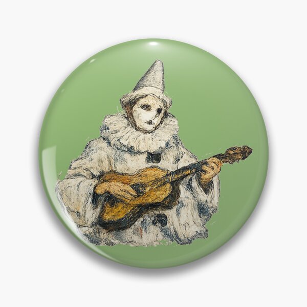 Item preview, Vintage Pierrot T-shirt designed and sold by bolguzart.