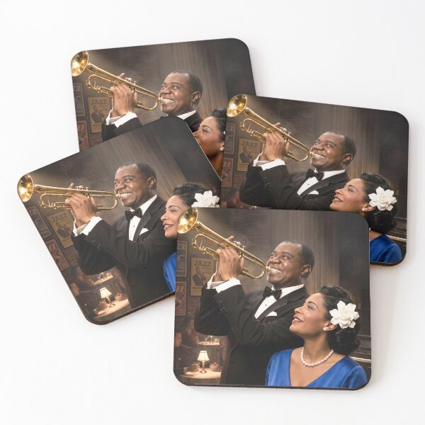 Item preview, Ella Fitzgerald and Louis Armstrong -Timeless Jazz Duets designed and sold by DBM Photo Art 1.