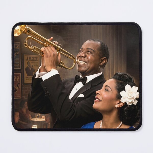 Item preview, Ella Fitzgerald and Louis Armstrong -Timeless Jazz Duets designed and sold by DBM Photo Art 1.