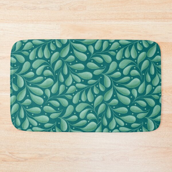 Item preview, Succulent Leaves Teal Collage designed and sold by Pinecone Place.