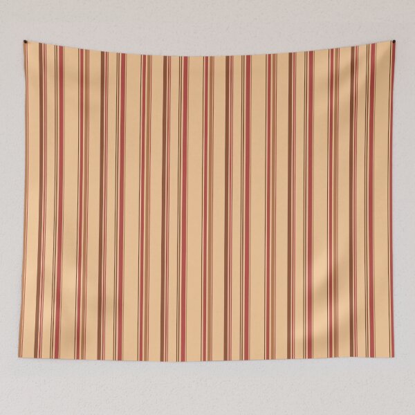 Item preview, Strawberry Meadow Neutral Stripes designed and sold by Hannah Porter Studio.