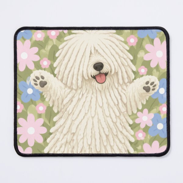 Item preview, Komondor Dog Illustration | Majestic and Unique Komondor Art designed and sold by GoodyPaws.