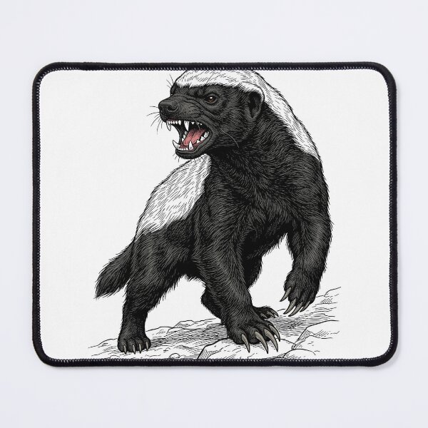 Item preview, Honey Badger designed and sold by krabbaraban.