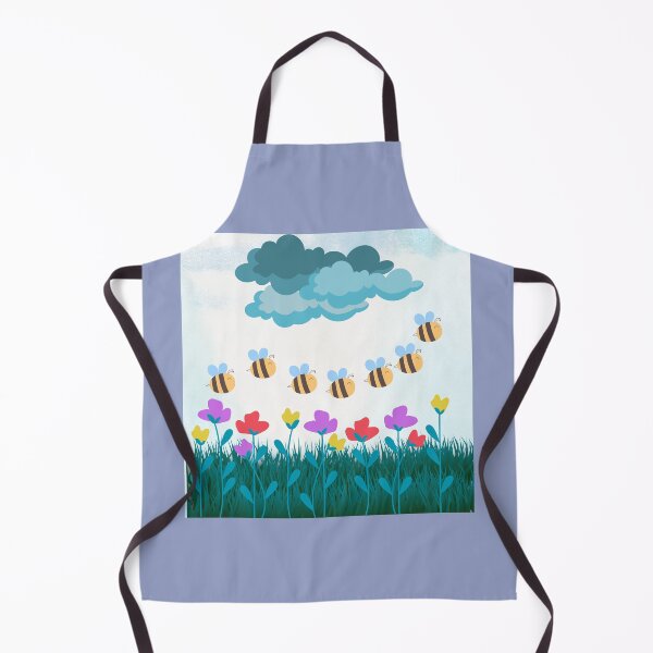 Item preview, Bees and flowers designed and sold by Lougud.