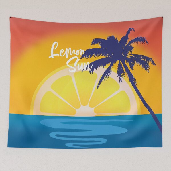 Item preview, Vibrant beach sunset designed and sold by studiodrchicken.