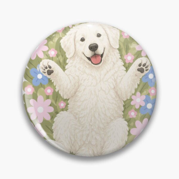 Item preview, Kuvasz Dog Illustration | Majestic and Protective Kuvasz Art designed and sold by GoodyPaws.