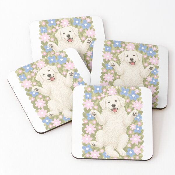Item preview, Kuvasz Dog Illustration | Majestic and Protective Kuvasz Art designed and sold by GoodyPaws.