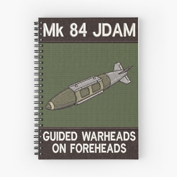 Item preview, Mk 84 JDAM Precision Bomb - Tactical Humor Embroidered Design designed and sold by ArtDreams92.