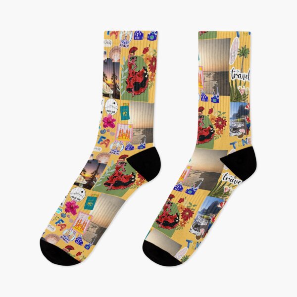 Item preview, ​Tenerife Spain Summer Vacation Travel Aesthetic Collage designed and sold by crystalar95.