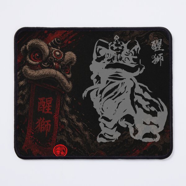 Item preview, Lion Dance Midnight Bamboo Silence designed and sold by Fei Long Design Hub.