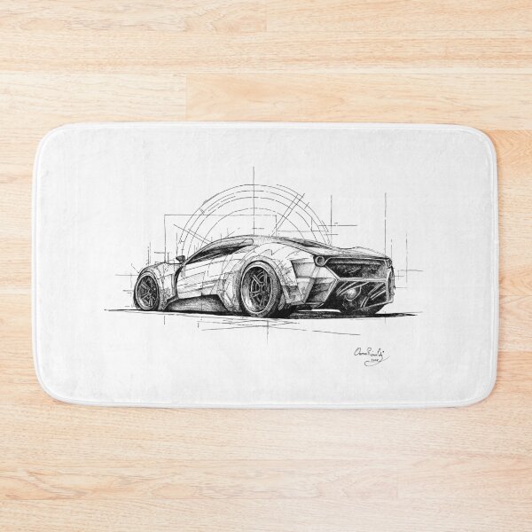 Item preview, Velocity Blueprint, ink on paper, 2026, 30-42 cm designed and sold by oanaunciuleanu.