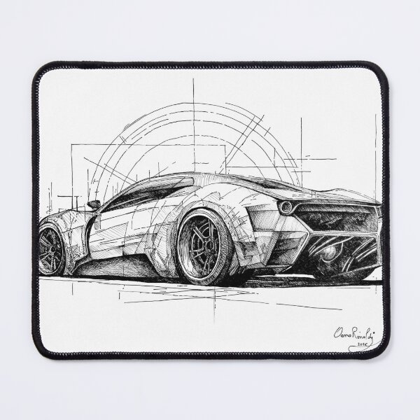 Item preview, Velocity Blueprint, ink on paper, 2026, 30-42 cm designed and sold by oanaunciuleanu.