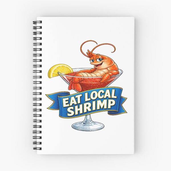 Item preview, Eat Local Shrimp - Sassy Shrimp designed and sold by shorethings.