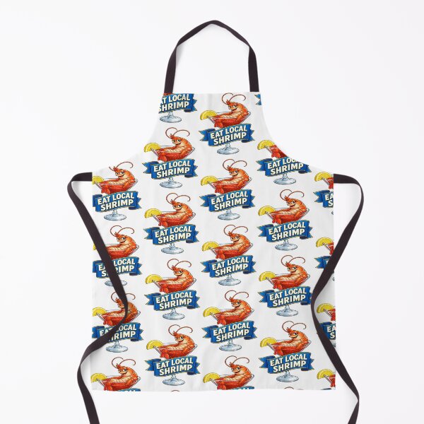 Item preview, Eat Local Shrimp - Sassy Shrimp designed and sold by shorethings.