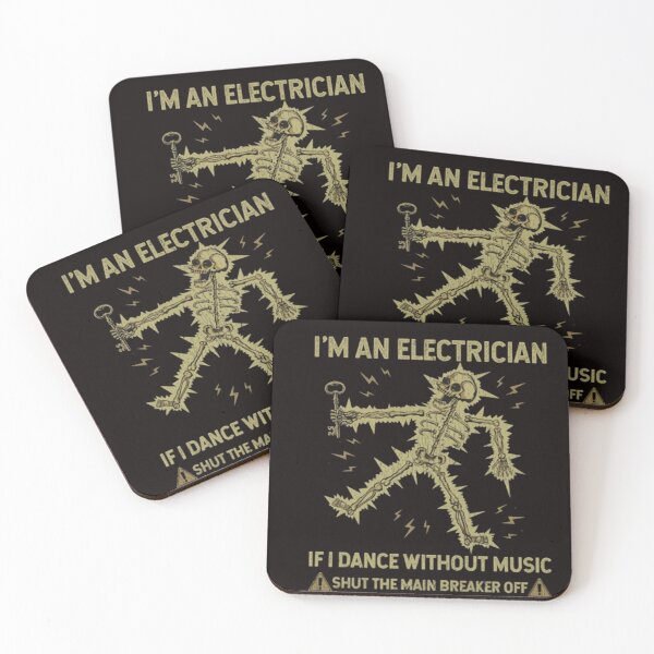 Item preview, Electrician Skeleton Dance Tee designed and sold by sanorastyle.