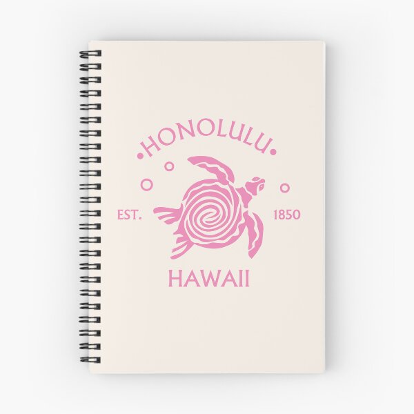 Item preview, Honolulu Hawaii Pink Sea Turtle designed and sold by ForgotSouvenir.