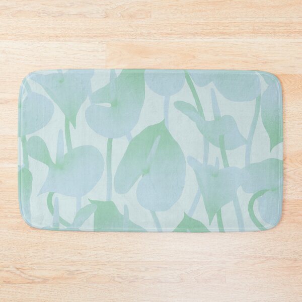 Item preview, Baby Blue anthuriums · Floral background designed and sold by dacoparo.