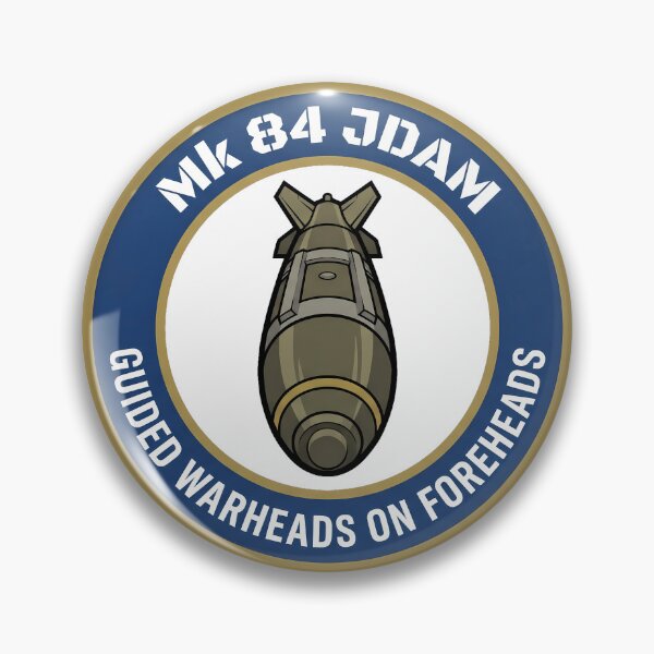 Item preview, Mk 84 JDAM Modern Precision Munition Tactical Humor Emblem designed and sold by ArtDreams92.