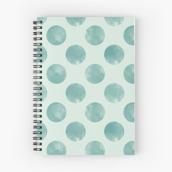 Item preview, Watercolor Teal and Green Polka Dots Pattern designed and sold by Pinecone Place.