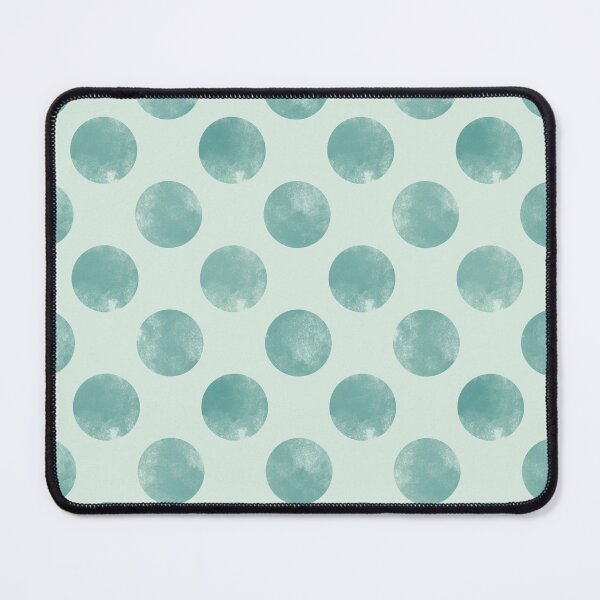 Item preview, Watercolor Teal and Green Polka Dots Pattern designed and sold by Pinecone Place.
