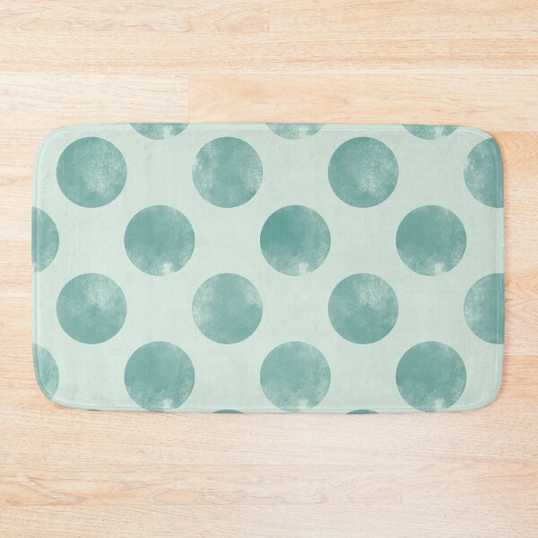 Item preview, Watercolor Teal and Green Polka Dots Pattern designed and sold by Pinecone Place.