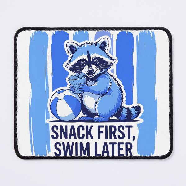 Item preview, Snack First, Swim Later designed and sold by theartfulaspie.